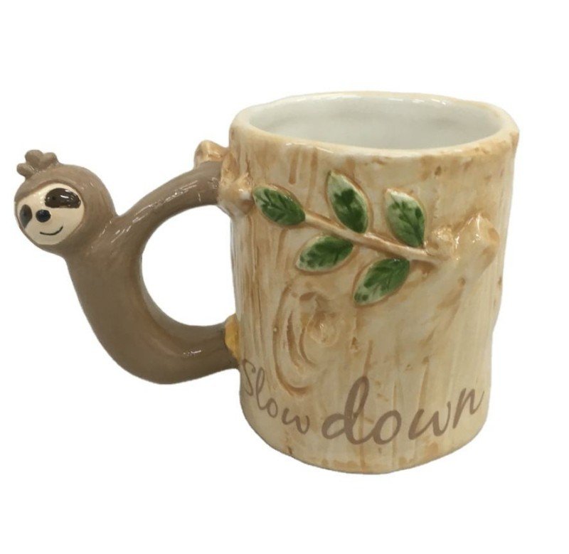 souvenir-b2b-handmade-ceramic-sloth-mug-for-home-decoration-5