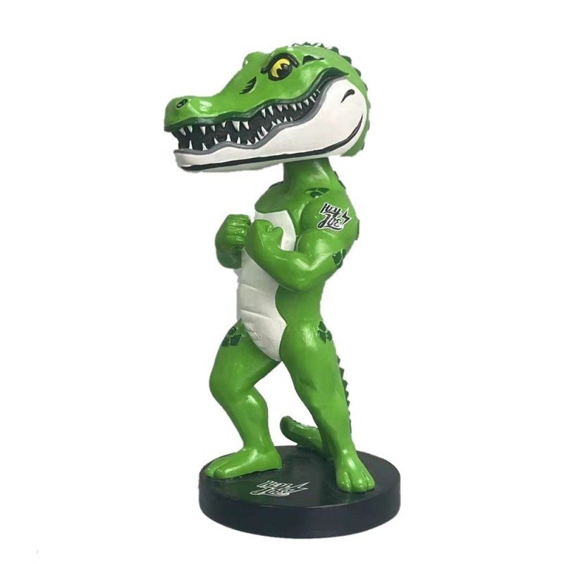 Custom Animal Cartoon Design Figure Bobble Head Mascot Doll Figurines Bobbleheads