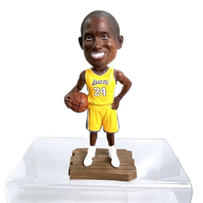 Custom Resin Figure Kobe nba Bobblehead Figurine Shaking Head Doll Gift Wholesale JAMES 23# Bobbleheads