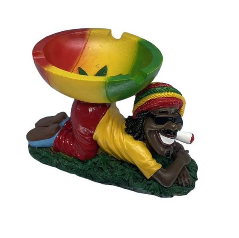 Luxury Beach Rasta Stand Souvenir Man Smoking Fancy Unique King Size Jamaican Resin Ashtray