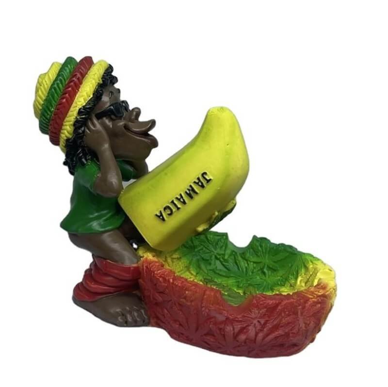 Polyresin AshTray, Custom Animal Shape Resin Tobacco Cigar Smoking Ashtray Jamaican